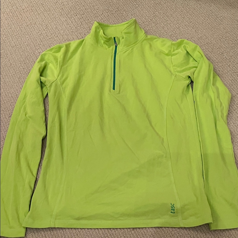 Lime Green Long Sleeve Pullover